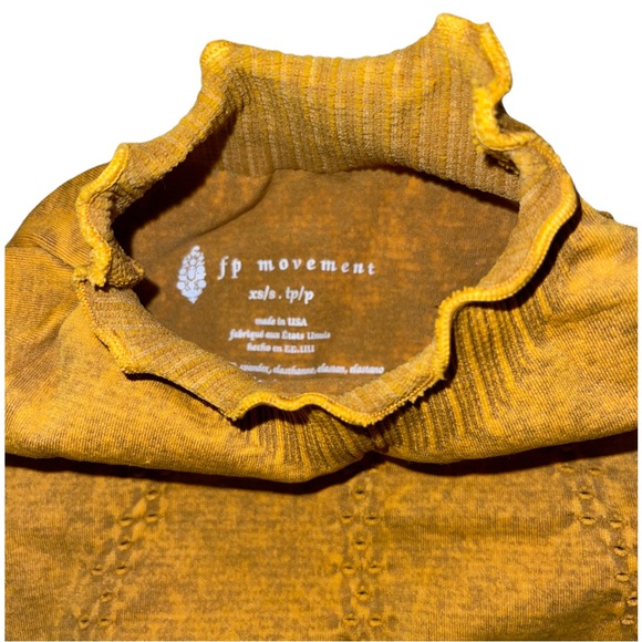 NEW Free People Good Karma Hi Neck Layer Long Sleeve Top - Picture 7 of 7